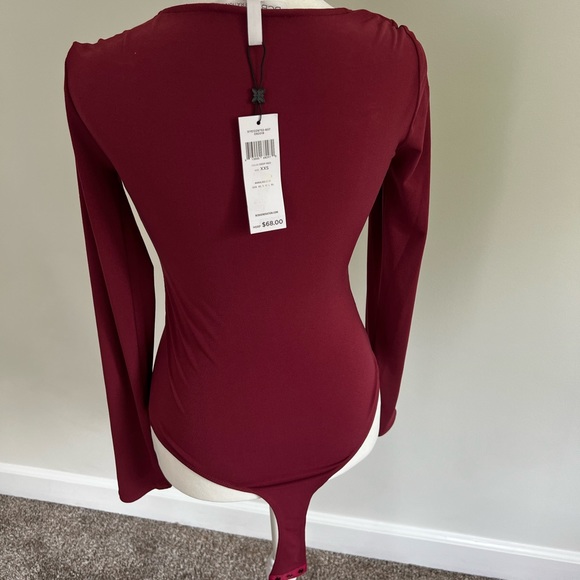 BCBG Generation wine red bodysuit - Picture 2 of 4